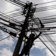 Un poste de cableado en Tailandia, en la actualidad